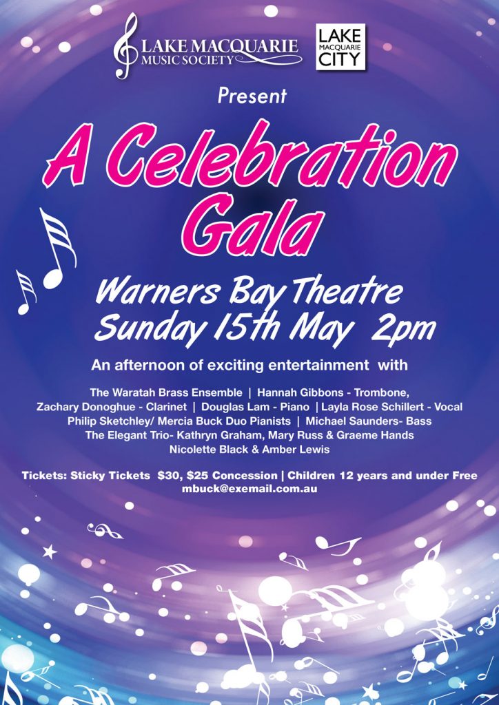 Featured image for “A Celebration Gala – Sunday 15 May 2022”