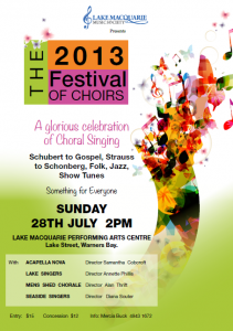Featured image for “The 2013 Festival of Choirs”